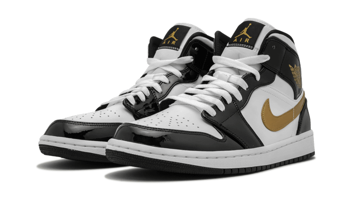 Air Jordan 1 Mid Black Gold I HeatStock TheHeatstock