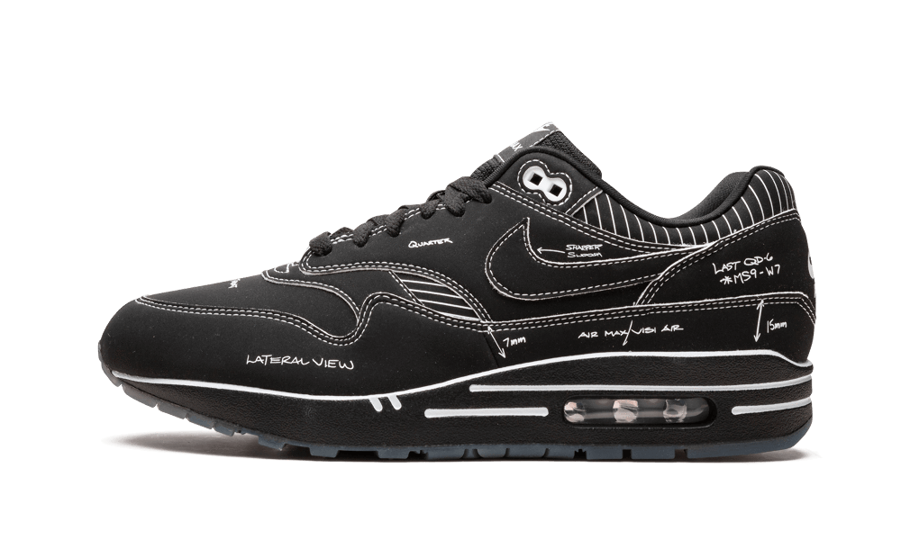 Air Max 1 Tinker Schematic Black I Heat Stock TheHeatstock