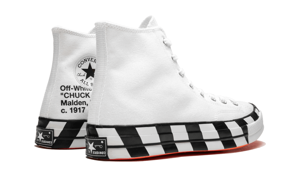 Converse off white enfant sales
