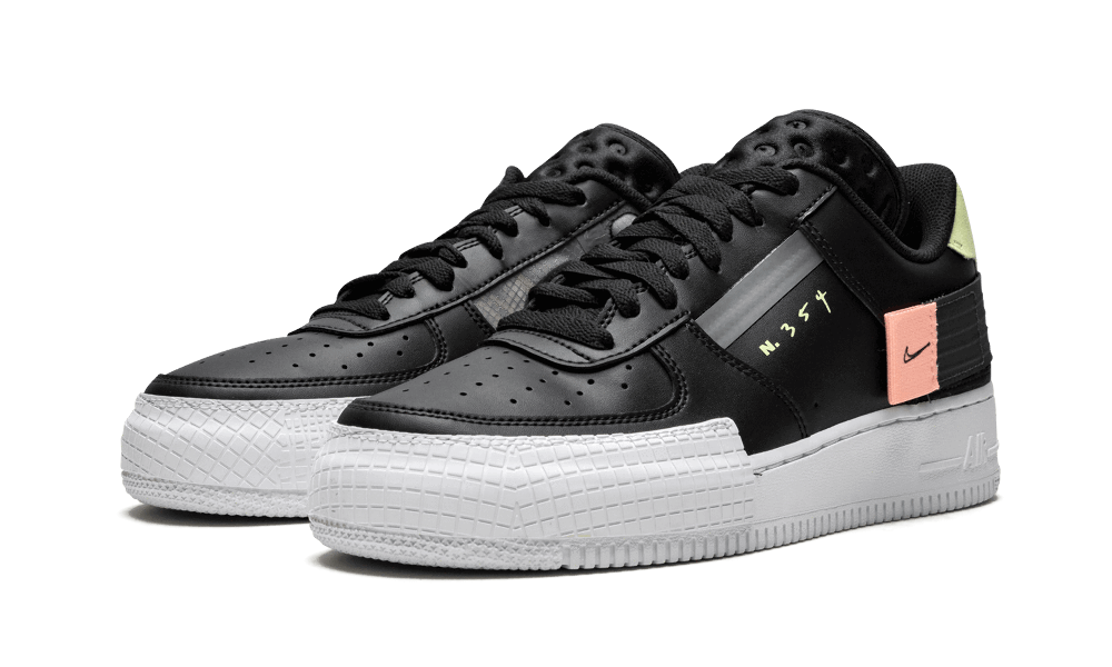Air Force 1 Low Drop Type Black I Heat Stock TheHeatstock