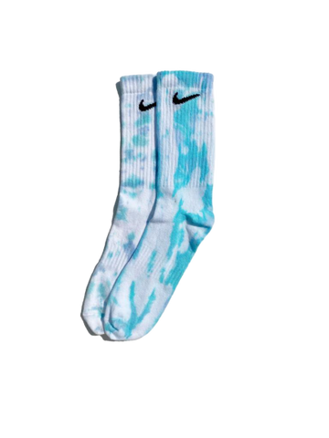 Sneakers Socks Nike Tie-Dye Half Cloud White High -Heatstock