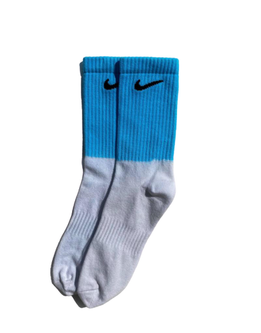 Sneakers Socks Nike Tie-Dye Half Blue High -Heatstock