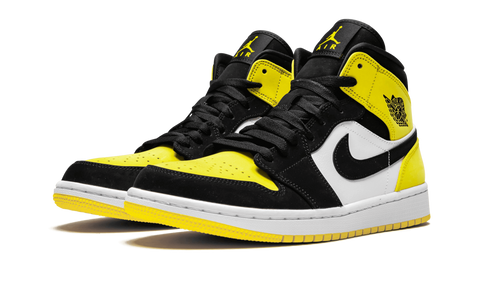 Jordan 1 mid 2025 yellow toe release date