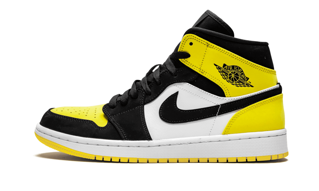 Air Jordan 1 Mid Yellow Toe I HeatStock TheHeatstock