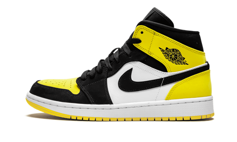 Air Jordan 1 Mid Yellow Toe - TheHeatstock