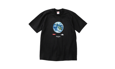 Sneakers One World The North Face x Supreme Black Tee -Heatstock