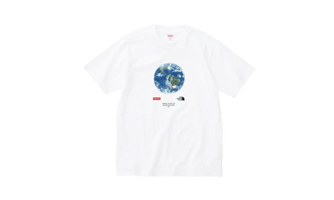 Sneakers One World The North Face x Supreme White Tee -Heatstock