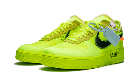Off white x nike air force volt Clearance