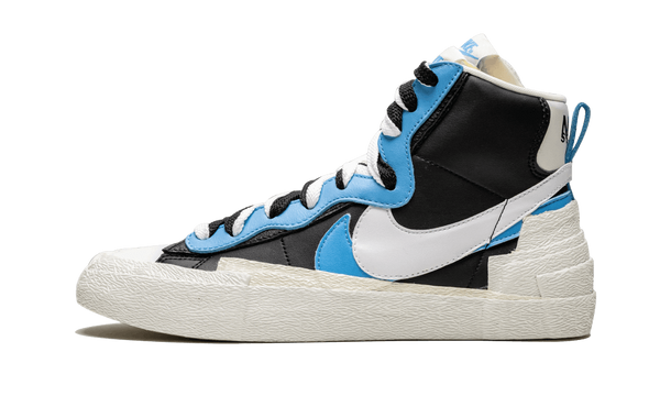 Nike blazer high sacai white black legend blue deals
