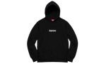 Bandana Box Logo Hooded Sweatshirt Black - TheHeatstock