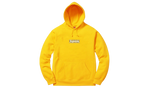 Bandana Box Logo Hooded Sweatshirt Yellow - TheHeatstock