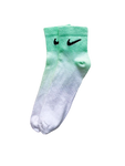 Sneakers Socks Nike Tie-Dye Half Green White Mid -Heatstock