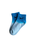 Sneakers Socks Nike Tie-Dye Half Bleu White Mid -Heatstock